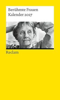 Berühmte Frauen: Kalender 2027