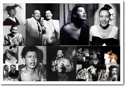 Billie Holiday: Bilder aus den Jahren 1945 bis 1954