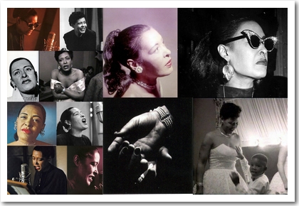 Billie Holiday: Bilder aus den Jahren 1954 bis 1959