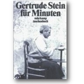 Stein 1996 – Gertrude Stein für Minuten