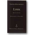 Kantorowicz 2010 – Lyrik