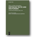 Ebner-Eschenbach – Kritische Texte und Deutungen, 4