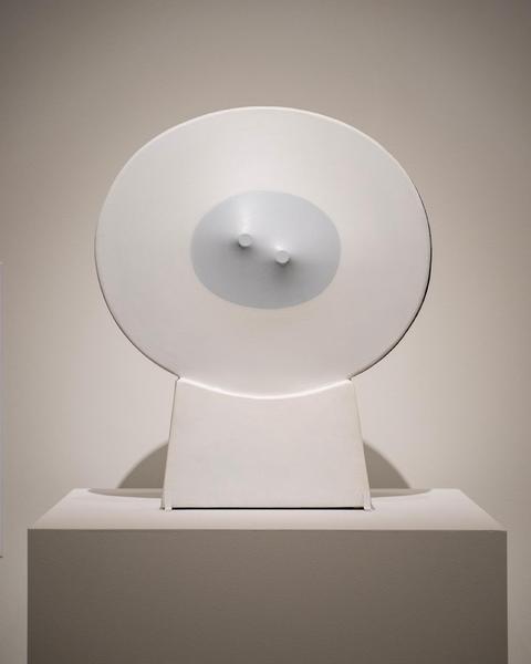 Zilia Sánchez: Lunar Blanco, 1984/1989. Norton Museum of Art