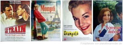 Plakate von Romy-Schneider-Filmen