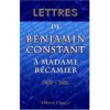 Constant 1864 – Lettres de Benjamin Constant